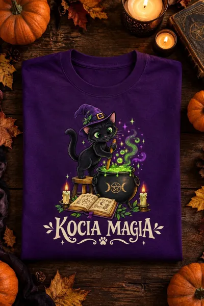 Kocia magia – zdjęcie koszulki