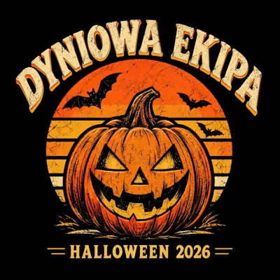 Dyniowa ekipa – grafika na koszulce